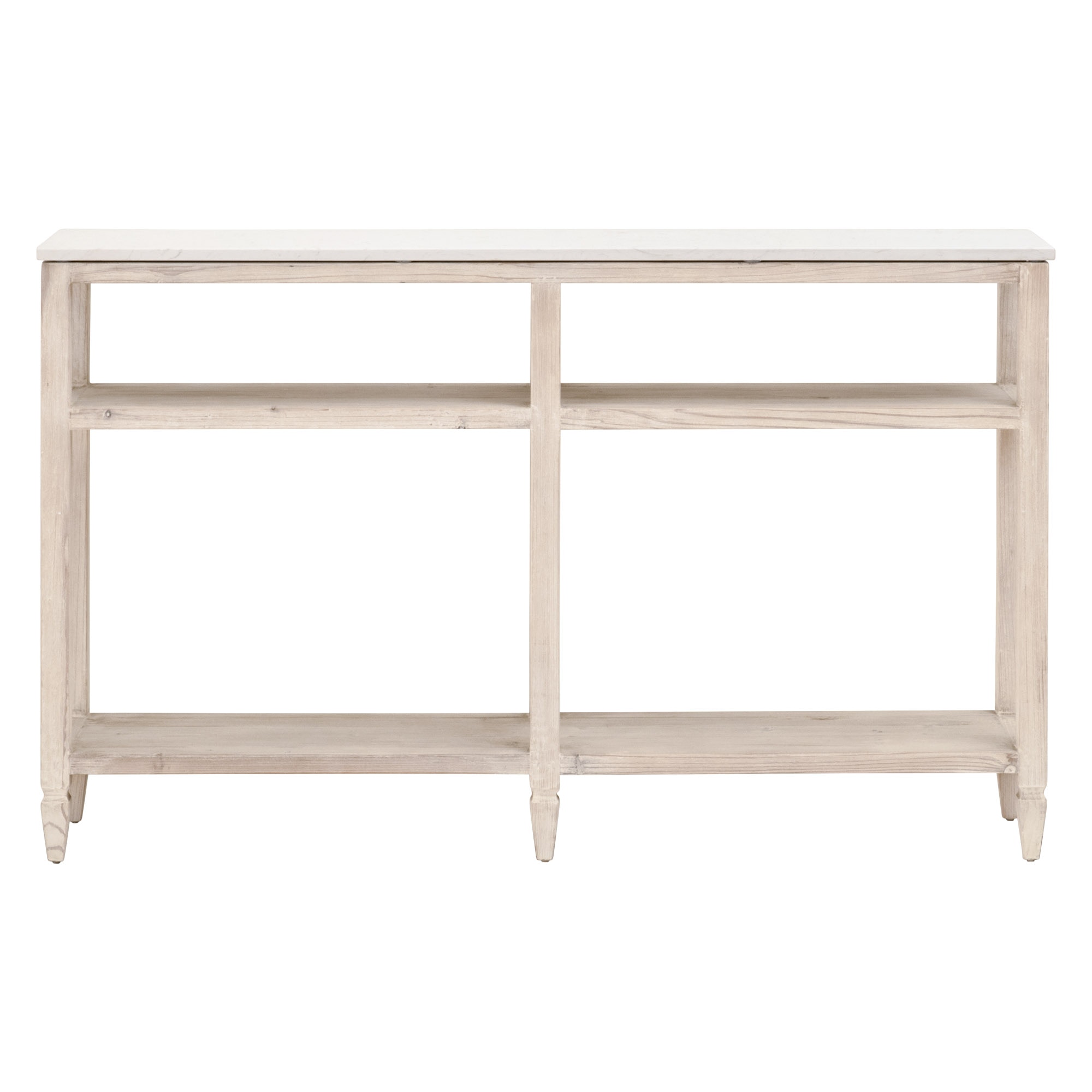 Quartz store console table